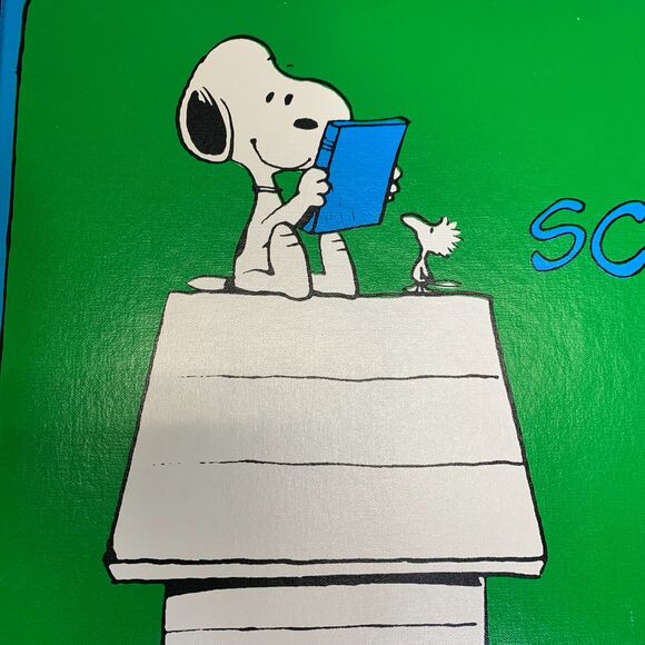 Vintage Snoopy SCRAPS Scrapbook Refillable Expandable New in Box - Picture 2 of 12